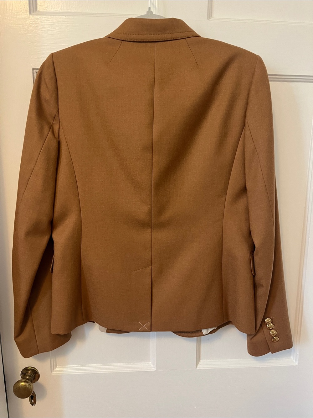 J. Crew Schoolboy Blazer Camel NWT - Picture 4 of 5